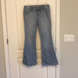 Gently used skinny flare size 5R Jeans